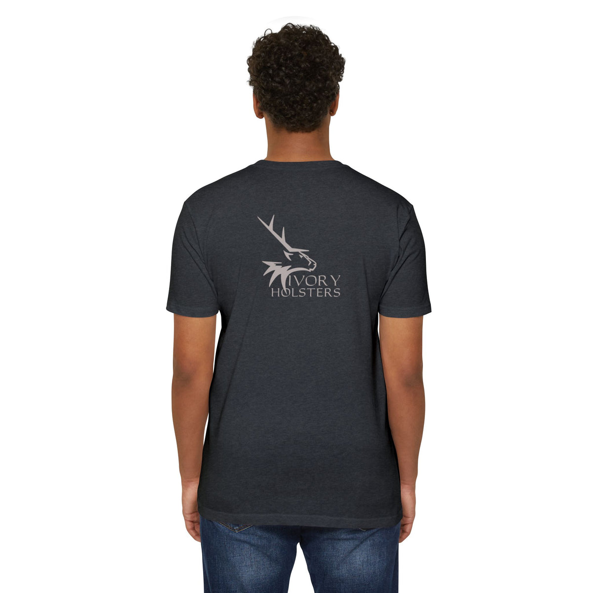 Ivory Holsters Logo T-Shirt (Charcoal)