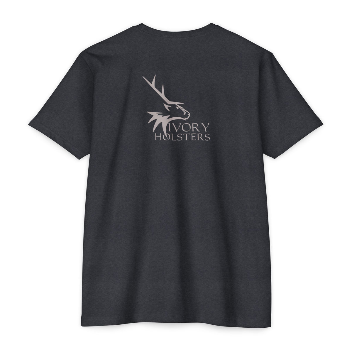 Ivory Holsters Logo T-Shirt (Charcoal)
