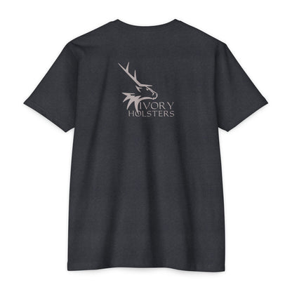 Ivory Holsters Logo T-Shirt (Charcoal)