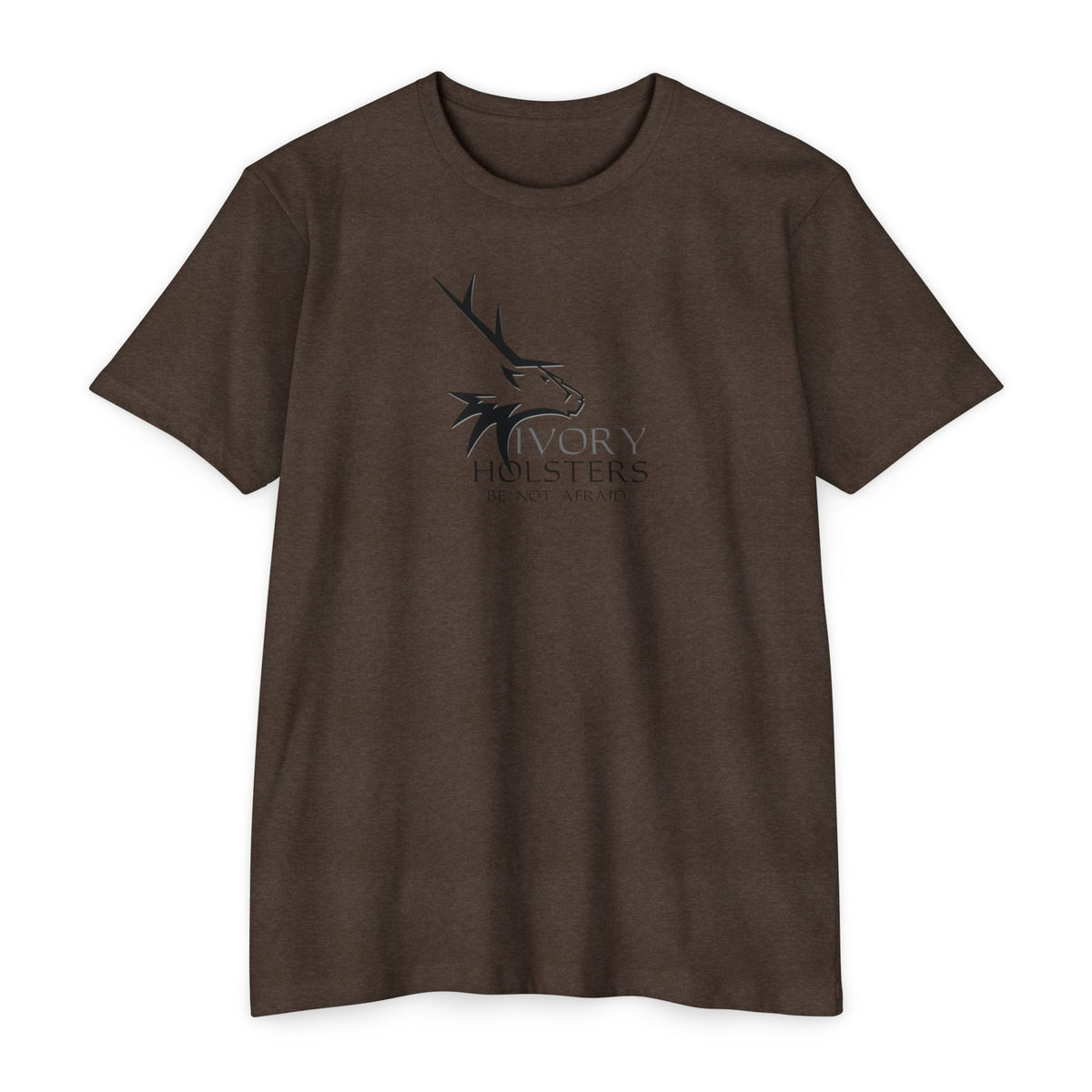 Ivory Holsters Logo T‑Shirt (Espresso)