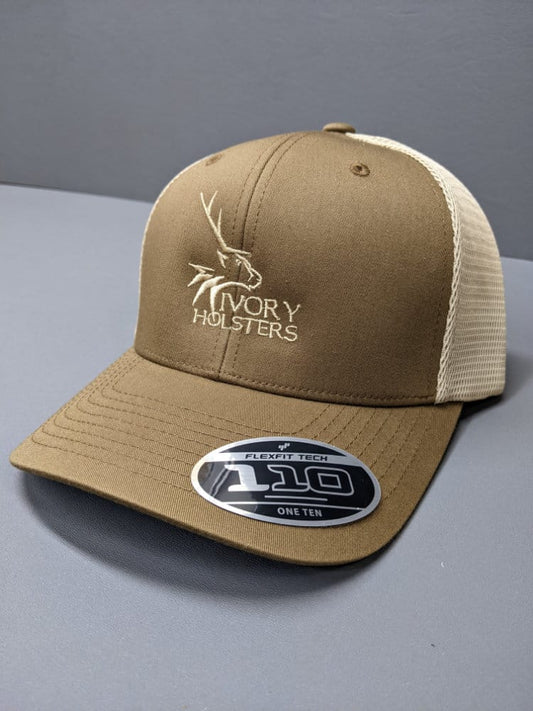 Ivory Logoed Ball Cap