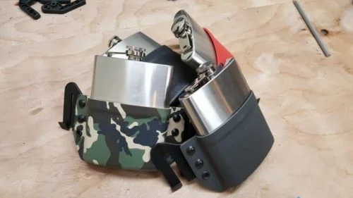 The Hooch Pouch Tactical Flask Holder