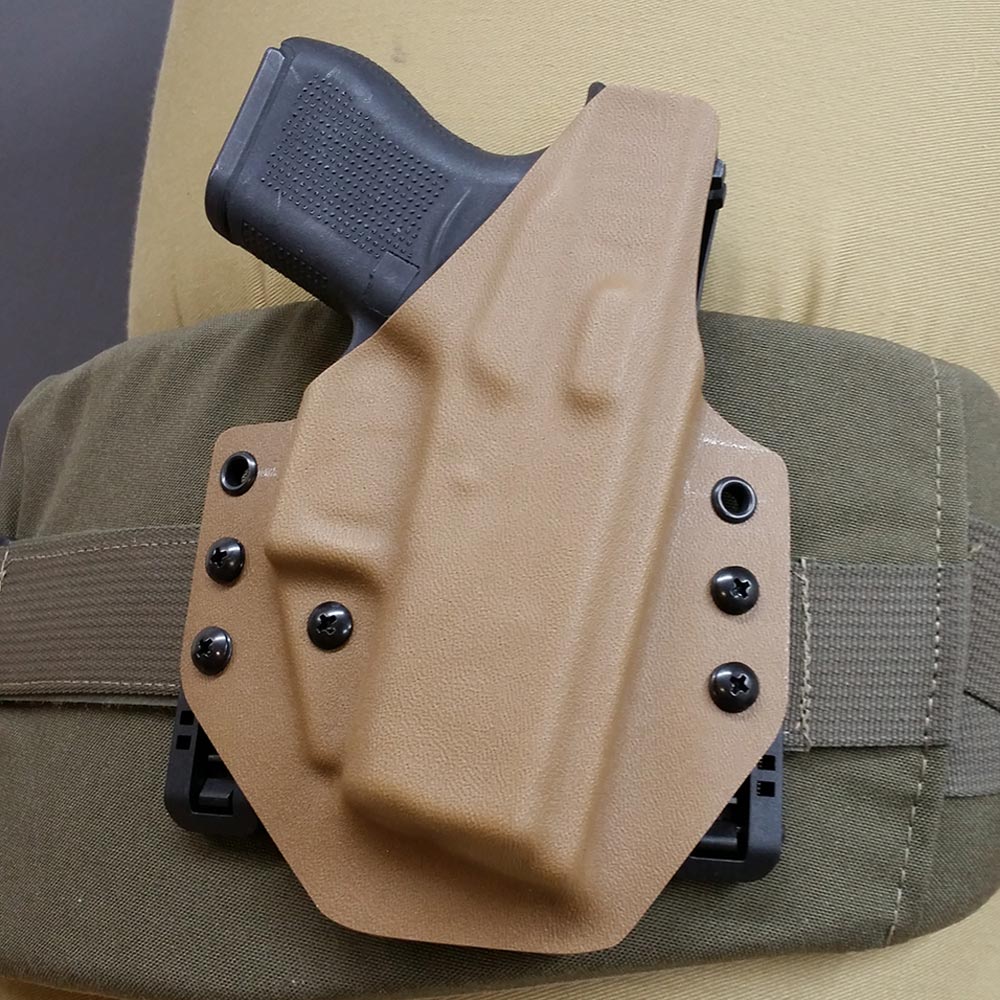 Backpack Gun Holster - Attach to Various Straps